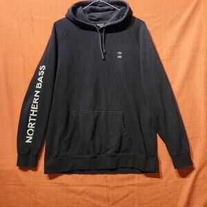 Ilabb New Zealand Men's XL Black Sweatshirt Athleisure Streetwear Hoodie